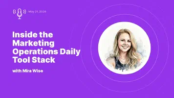 El stack de herramientas diario de operaciones de marketing